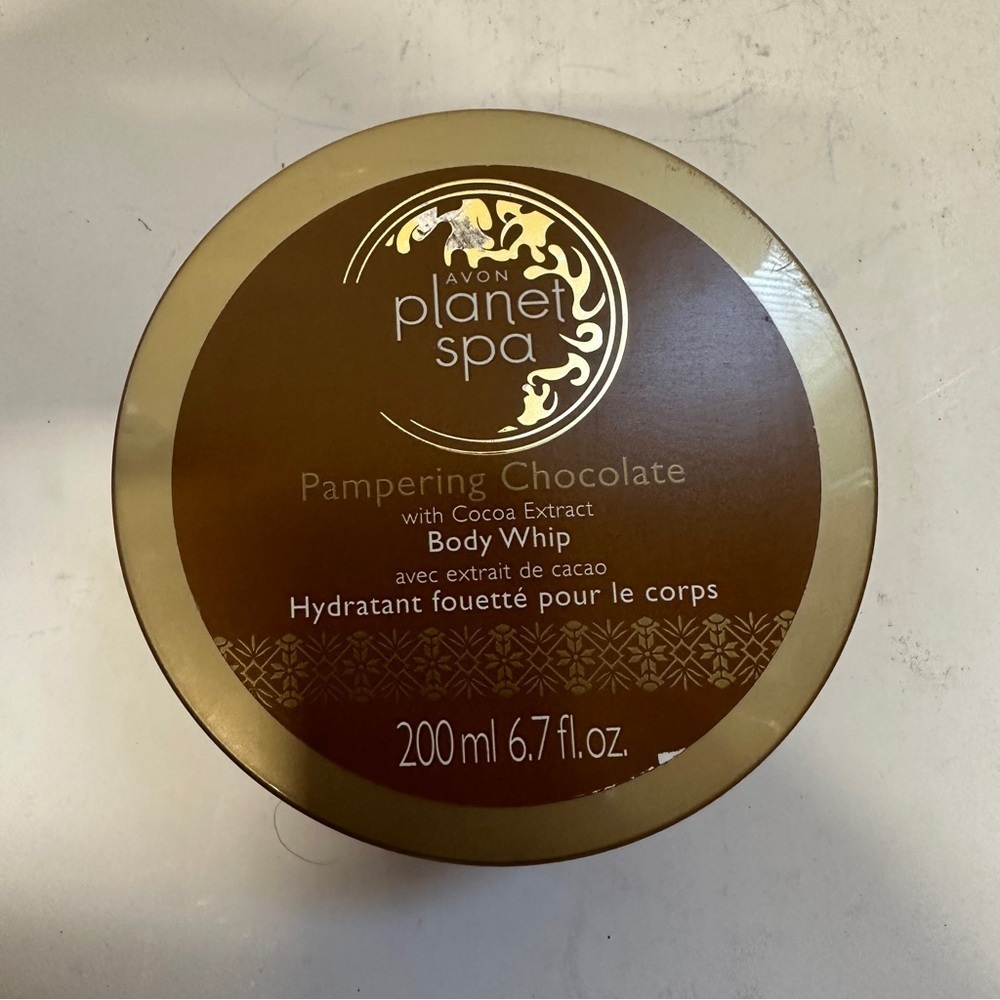 Avon Planet Spa Pampering Chocolate Body Whip 6.7 OZ
